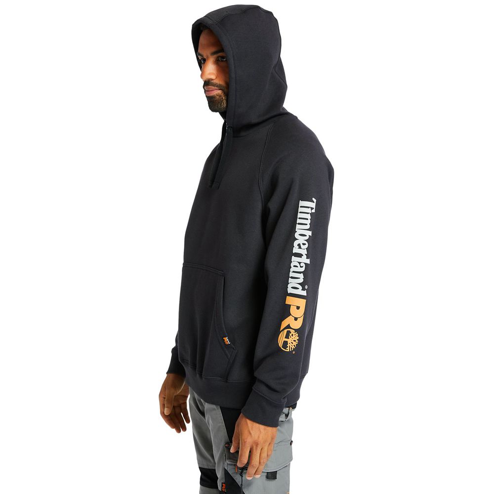 Moletom Masculino - Timberland Pro® Hood Honcho Sport Hoodie - GSTUC5648 - Pretas